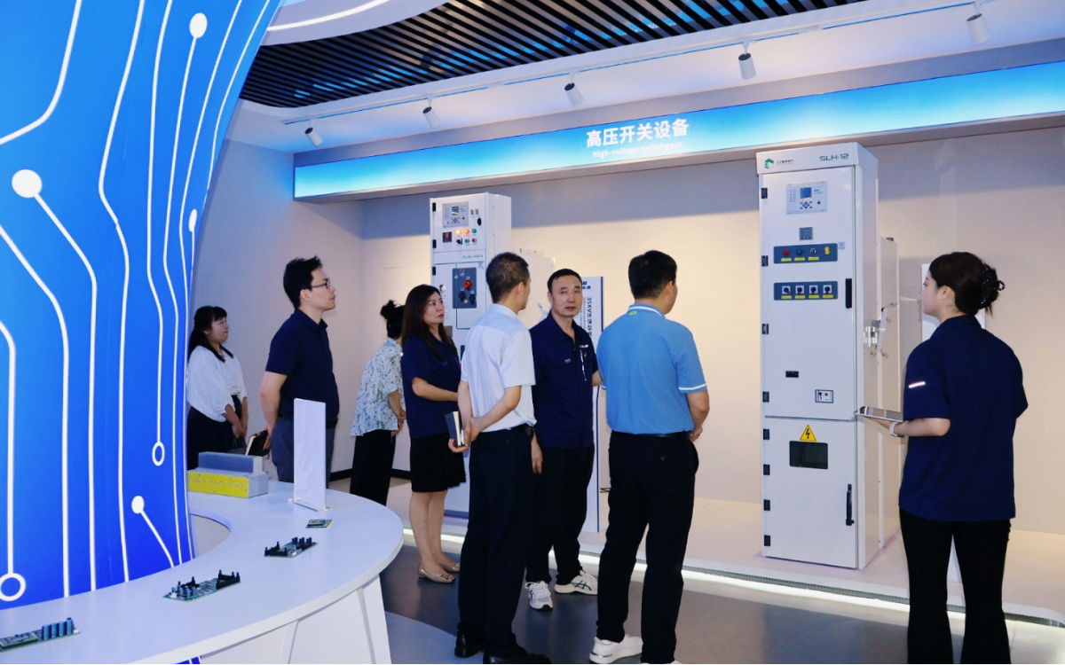 优势互补，双向赋能|北开中电集团领导一行莅临三立电气参观交流