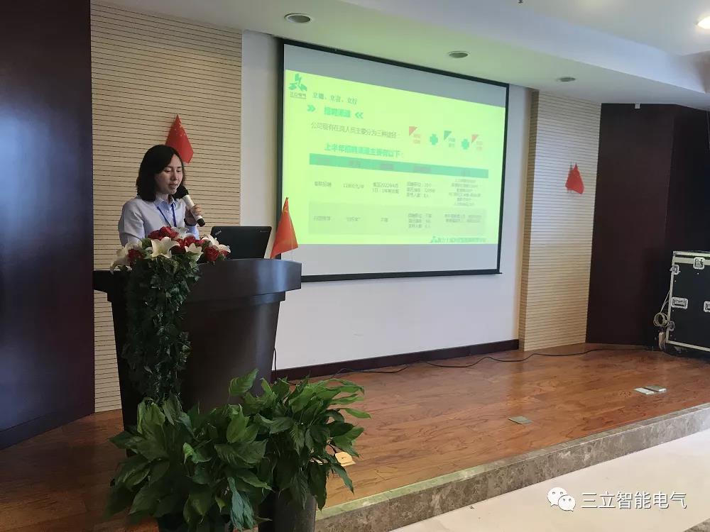 三立智能电气|2021年上半年年度工作总结及下半年工作部署大会(图2)